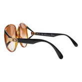 ディオール サングラス ブラウン ブラック プラスチック レディース Dior 【中古】